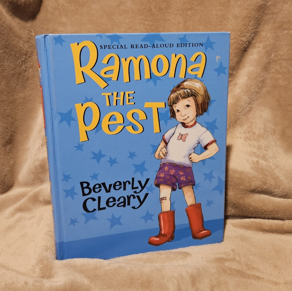 🦋Beverly Cleary Ramona the Pest Large Print Hardback Book🦋